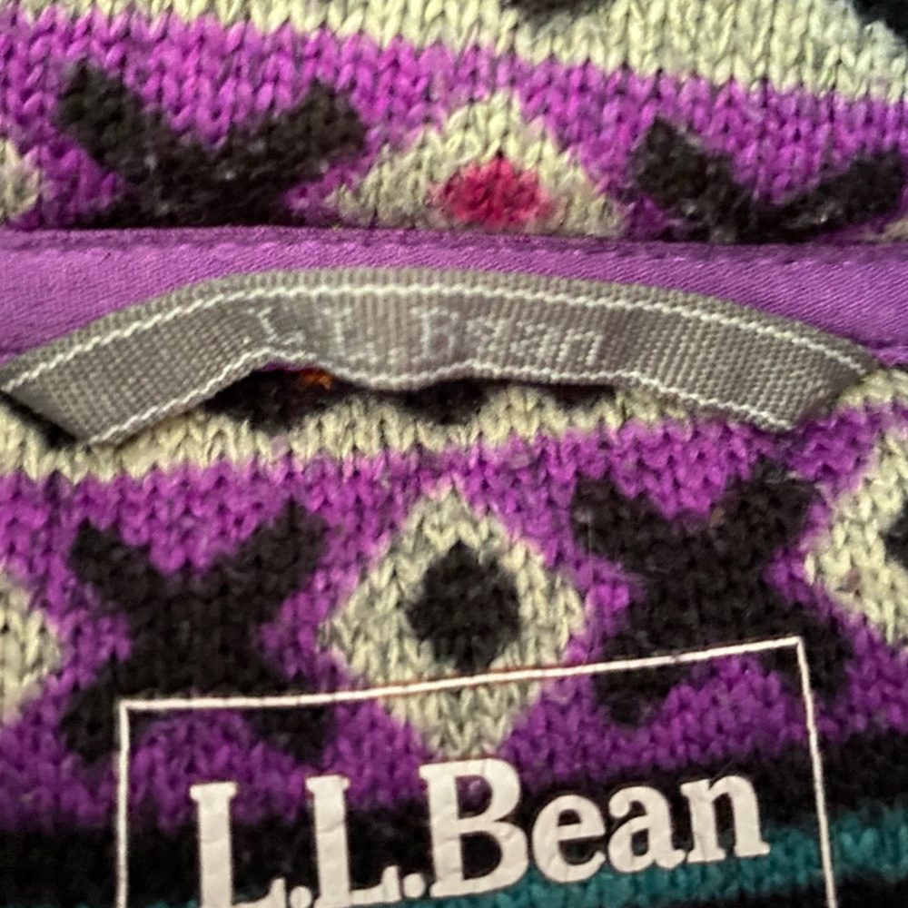 LL Bean Mountain Classic Sweater fleece, size large - Picture 11 of 11
